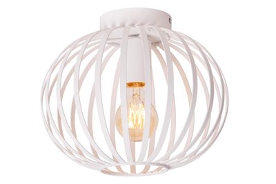 Lucide MANUELA - Flush ceiling light - Ø 25 cm - 1xE27 - White